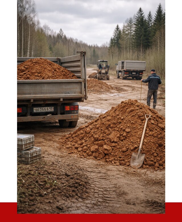 Глина и суглинки в Мирном от 4549 р. за куб | ПРОНЕРУДМир