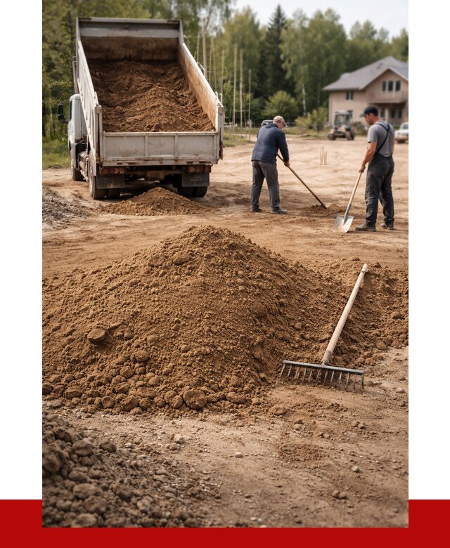 Суглинок для планировки в Мирном с доставкой от 4246 р. | ПРОНЕРУДМир