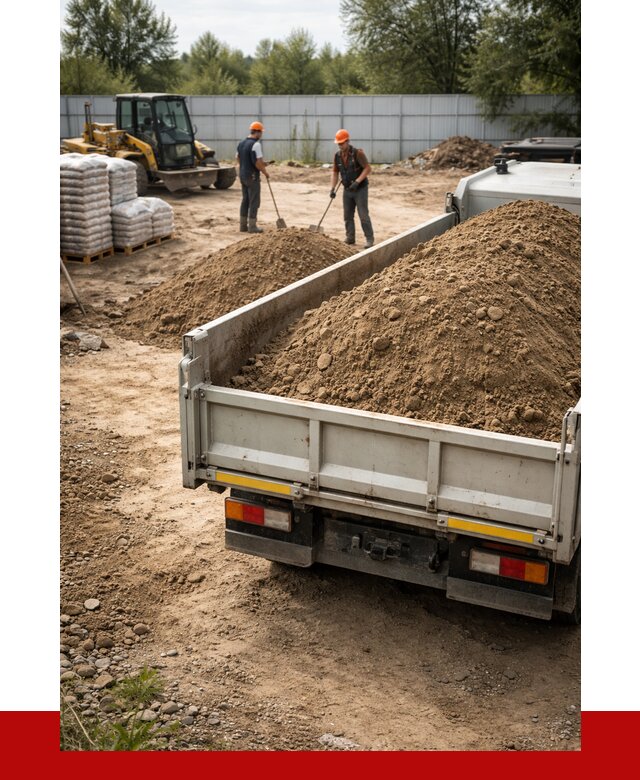 Супесь с доставкой в Мирном от 2477 р. за куб | ПРОНЕРУДМир