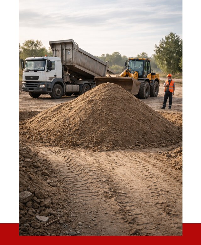 Купить песчаный грунт с доставкой в Мирном от 4246 р. | ПРОНЕРУДМир