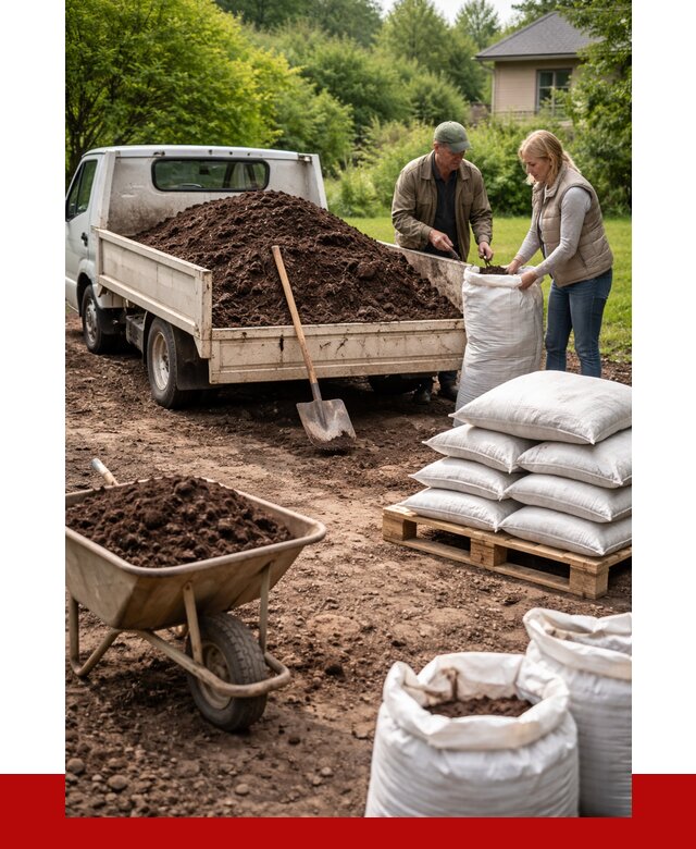 Перегной в мешках с доставкой в Мирном от 2224 р. | ПРОНЕРУДМир