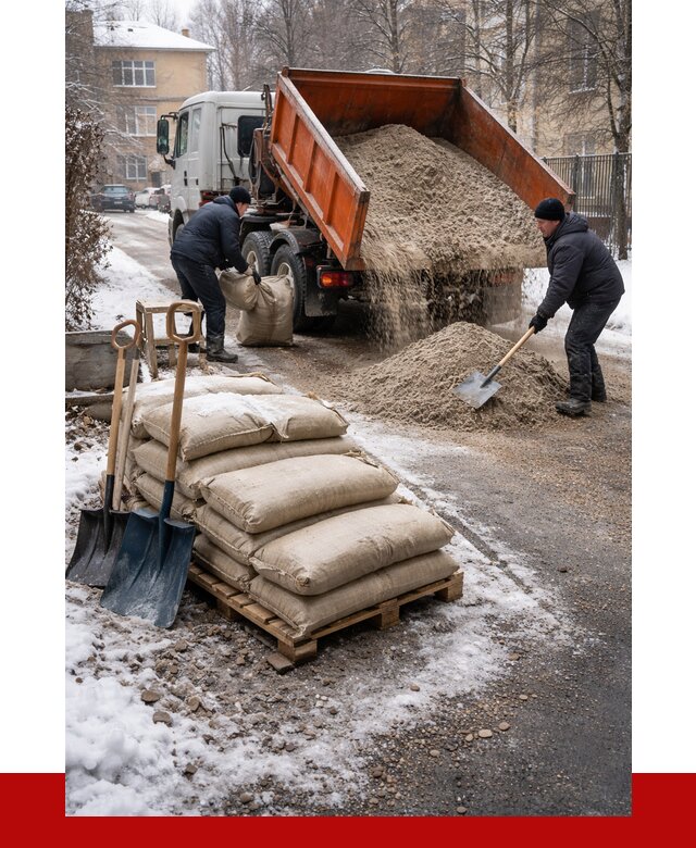 Противогололедные материалы оптом в Мирном от 4246 р. | ПРОНЕРУДМир