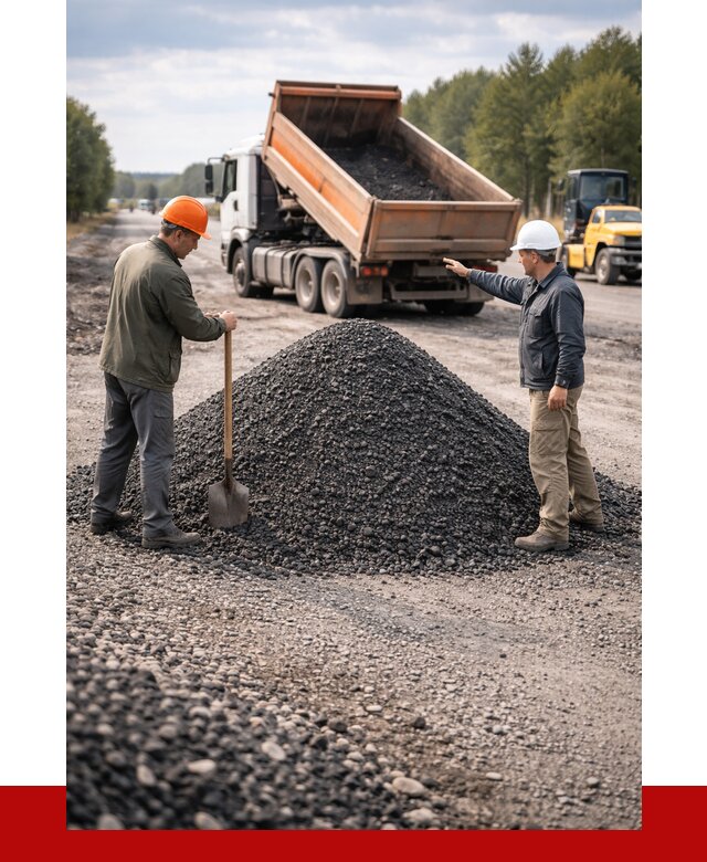 Купить асфальтовую крошку для дорог в Мирном от 4246 р. | ПРОНЕРУДМир