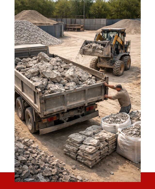 Купить бой бетона с доставкой в Мирном от 4852 р. | ПРОНЕРУДМир