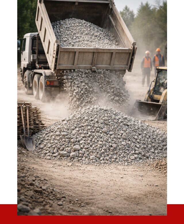 Купить дробленый бетон в Мирном от 1719 р./куб | ПРОНЕРУДМир