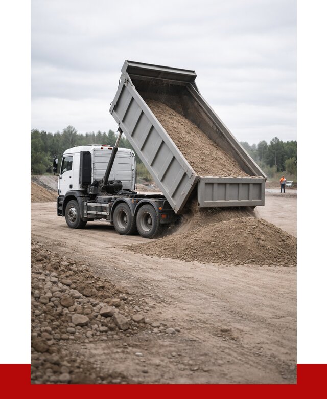 Доставка самосвалом 15 кубов в Мирном от 6571 руб. | ПРОНЕРУДМир