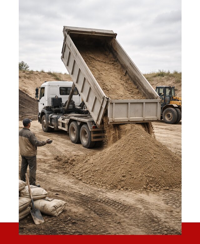 Доставка самосвалом 20 кубов в Мирном от 7582 р. | ПРОНЕРУДМир