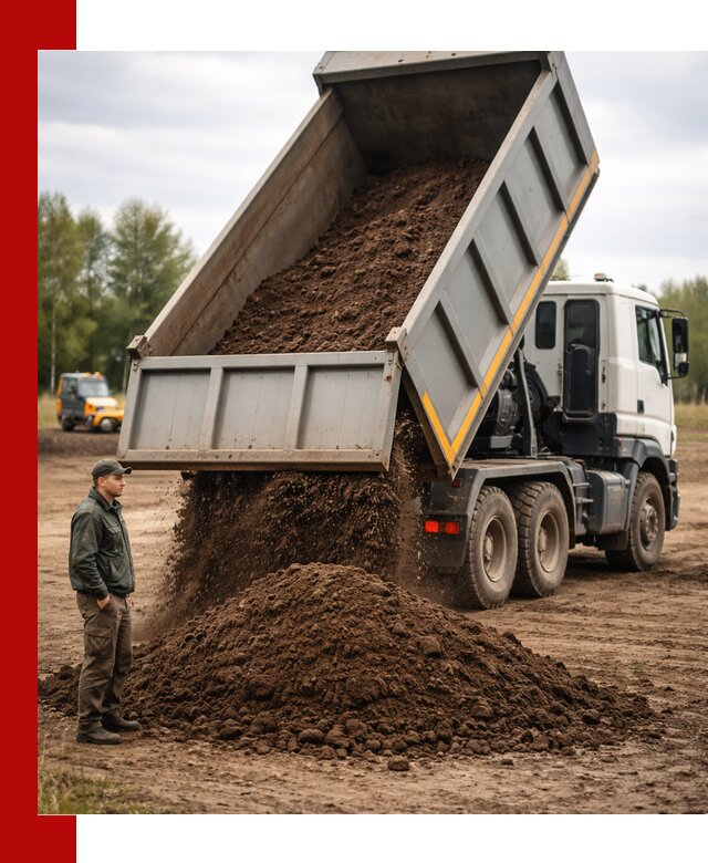 Аренда самосвала с водителем в Мирном для сыпучих грузов и навоза