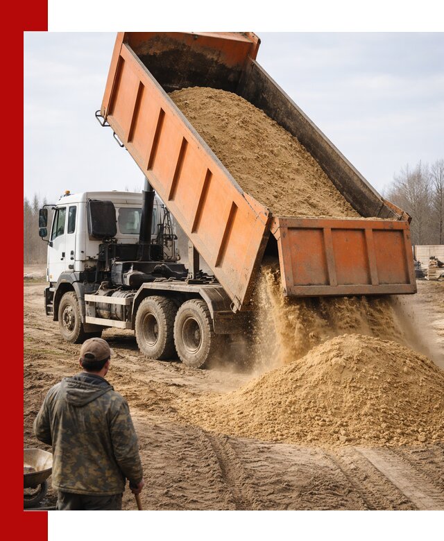 Аренда самосвала 20 тонн для перевозки грузов в Мирном