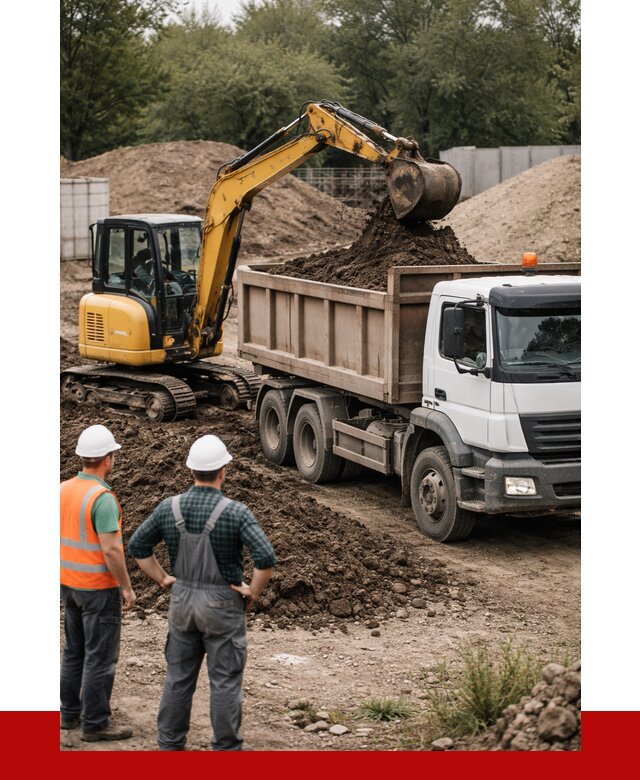 Вывоз грунта в Мирном от 4549 р. самосвалом | ПРОНЕРУДМир