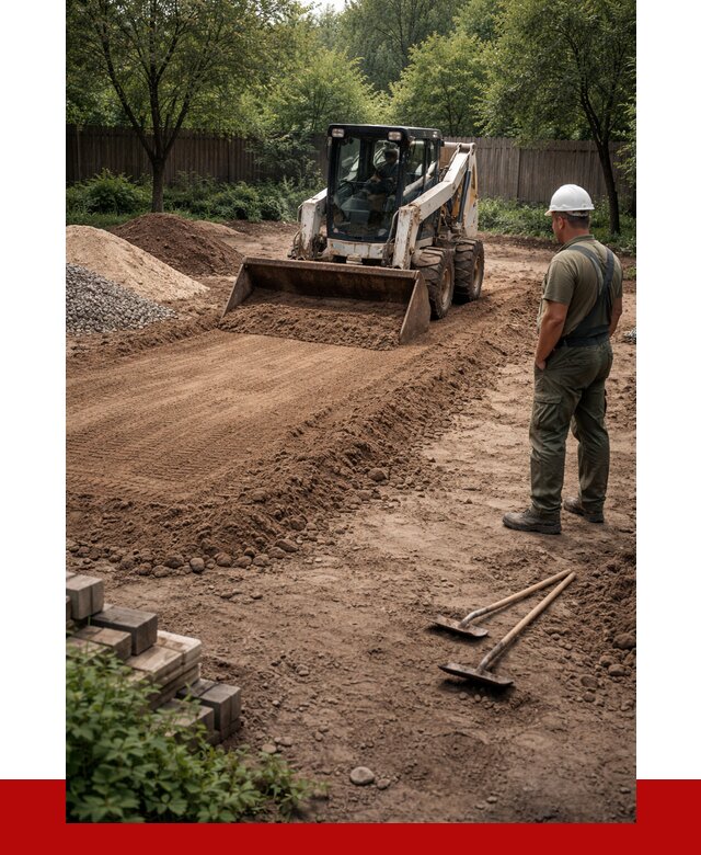 Выравнивание участка под ключ в Мирном от 3538 р. | ПРОНЕРУДМир
