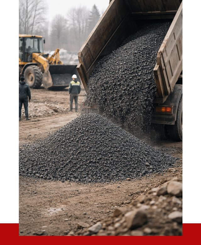 Асфальтовая крошка в Мирном с доставкой от 1820 р. | ПРОНЕРУДМир