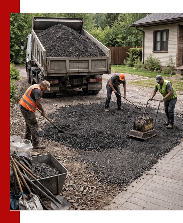 Асфальтовая крошка для двора с доставкой в Мирном